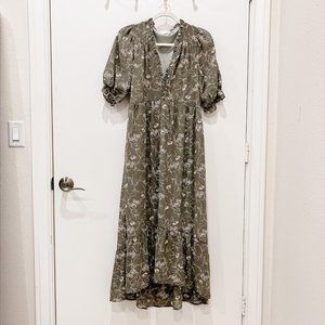 Parker Midi Dress - Olive - Never worn